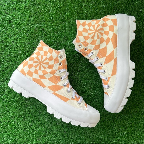 Converse Chuck Taylor All Star Lugged Hi Orange Candy - Picture 8 of 8